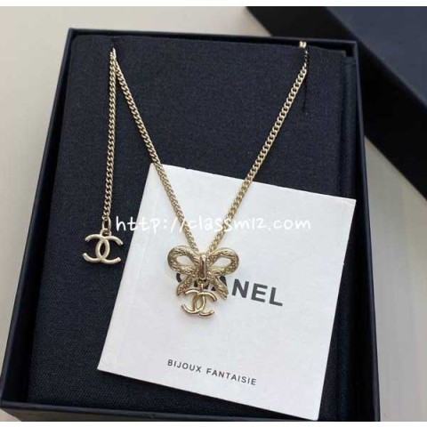 샤넬 25 한정판 목걸이 D3399