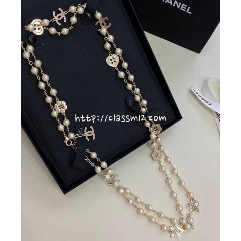 샤넬 25 한정판 목걸이 D3404