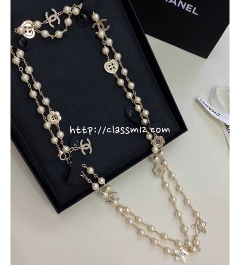 샤넬 25 한정판 목걸이 D3404