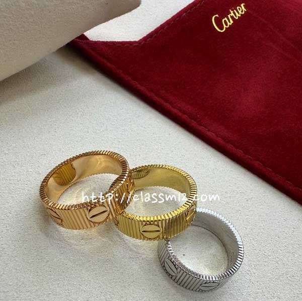 까르띠에 25 한정판 Love Unlimited 반지 D3410