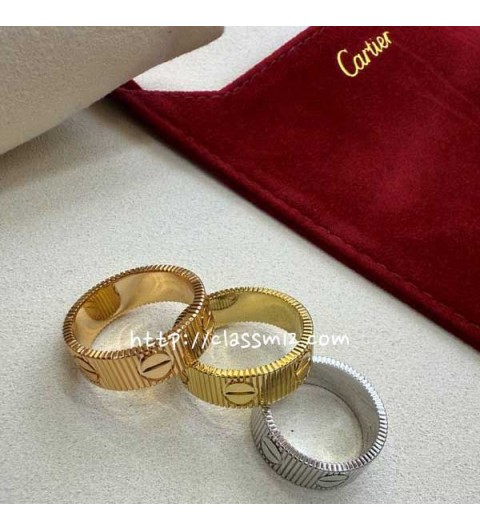 까르띠에 25 한정판 Love Unlimited 반지 D3410