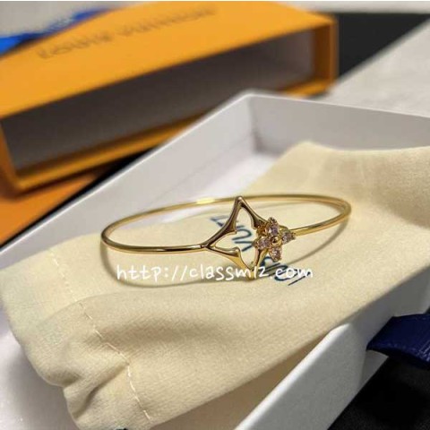 루이비통 25 한정판 FLOWERGRAM STRASS 팔찌 D3414