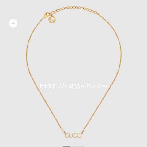 구찌 25 한정판 목걸이 D3429