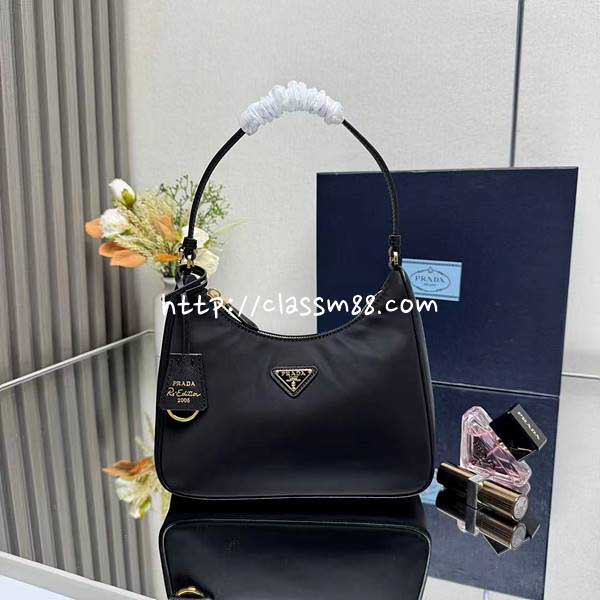 프라다 25 한정판 Hobo 1N204M Re-Edition 2005 크로스백 가방 C5957