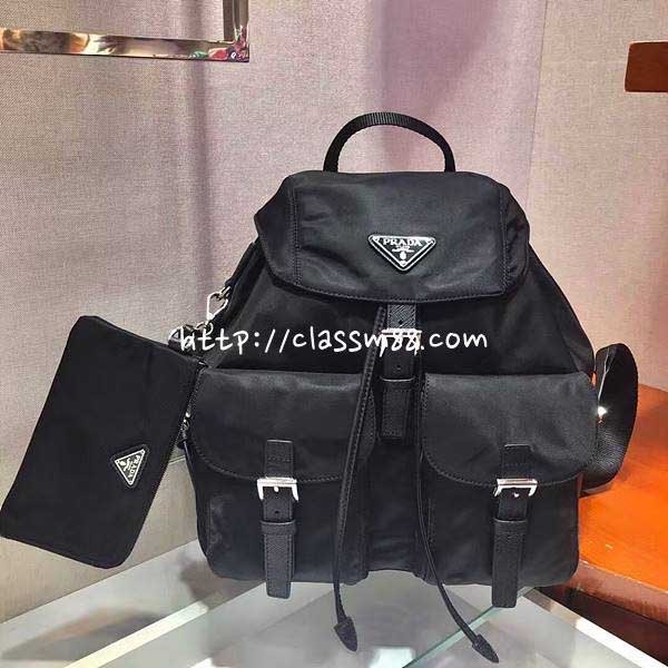 프라다 25 한정판 1BZ811 Saffiano 백팩 C5958