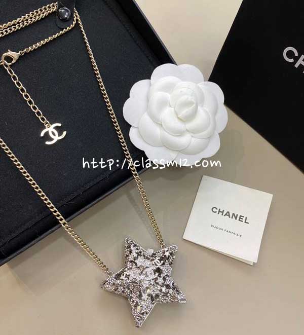샤넬 25 한정판 목걸이 D3436