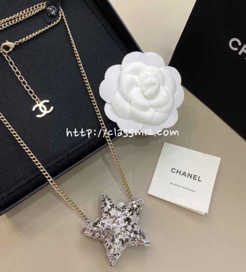 샤넬 25 한정판 목걸이 D3436