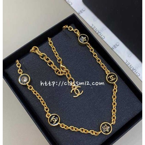 샤넬 25 한정판 목걸이 D3441