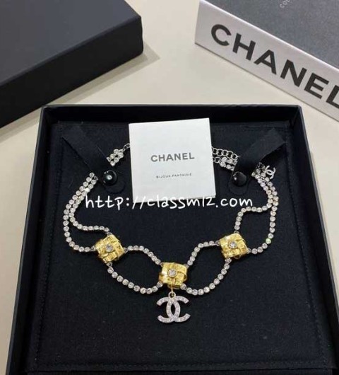 샤넬 25 한정판 목걸이 D3451