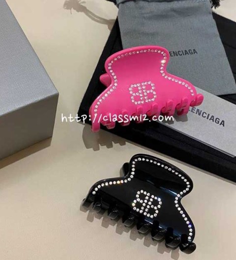 발렌시아가 25 한정판 헤어웨어 머리핀 D3458