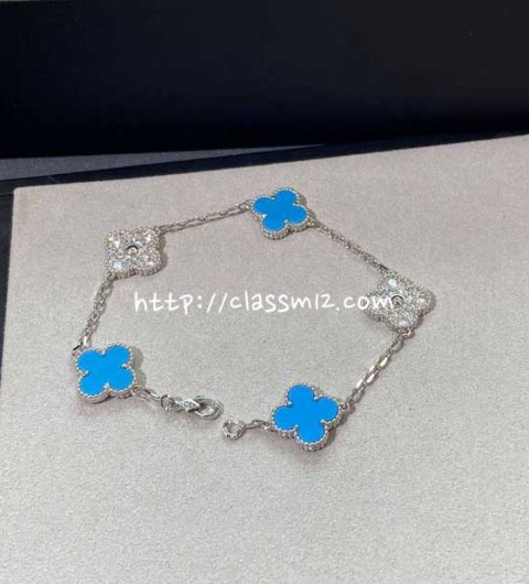 반 클리프 앤 아펠 25 한정판 팔찌 D3462