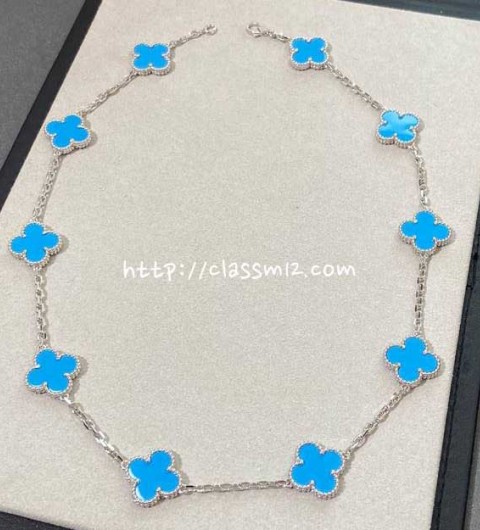 반 클리프 앤 아펠 25 한정판 목걸이 D3464