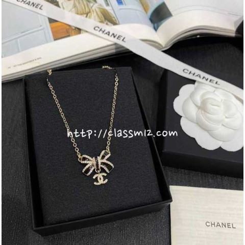 샤넬 25 한정판 목걸이 D3482