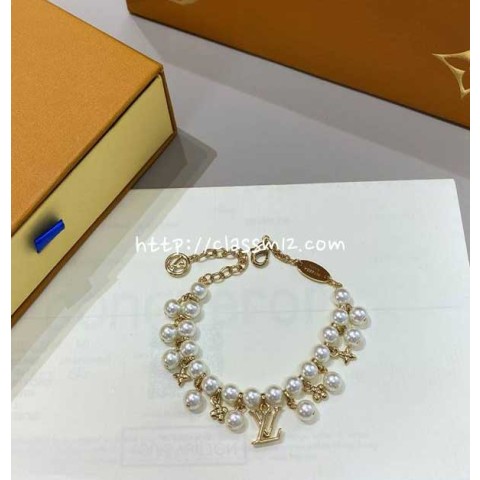 루이비통 25 한정판 Pearl River 팔찌 D3483