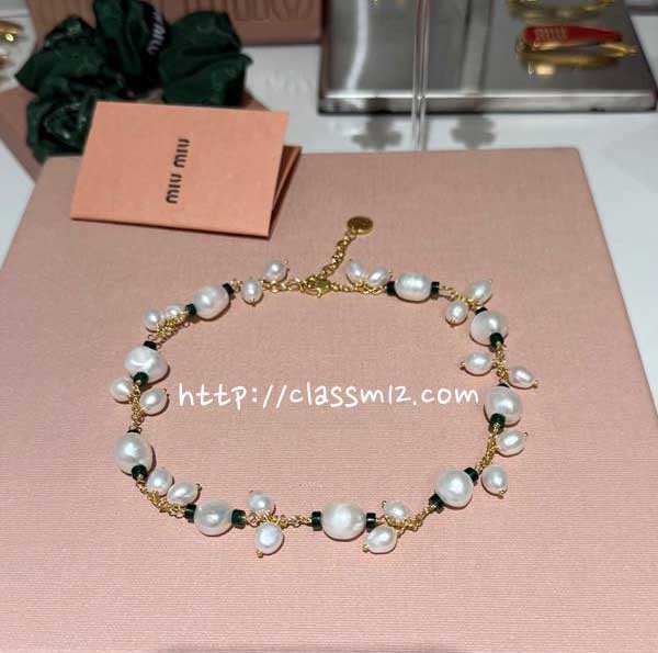 미우미우 25 한정판 choker 목걸이 D3485