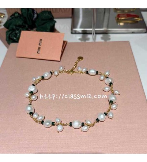 미우미우 25 한정판 choker 목걸이 D3485