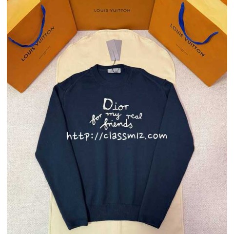 디올 25 한정판 DIOR AND HYLTON NEL 긴팔 니트 A13990