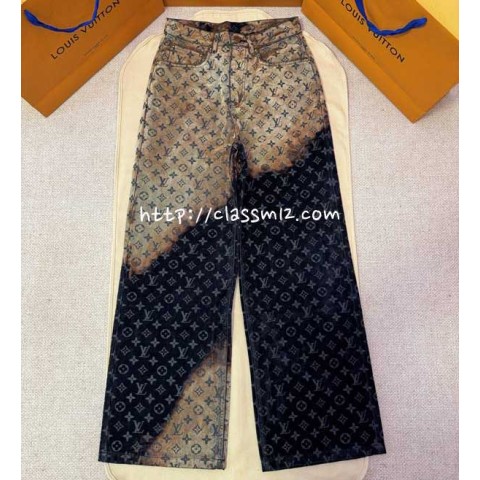 루이비통 25 한정판 청바지 긴바지 A13994