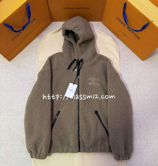 셀린느 25 한정판 긴팔 후드 자켓 A13996