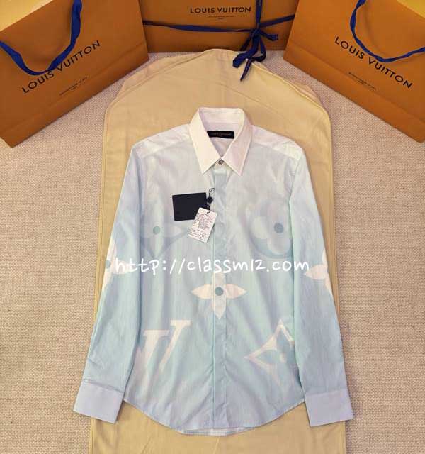 루이비통 25 한정판 긴팔 셔츠 A13997