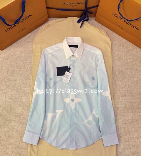 루이비통 25 한정판 긴팔 셔츠 A13997