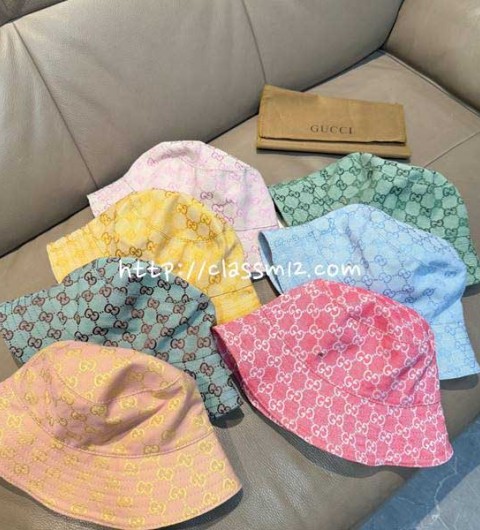 구찌 25 한정판 버킷햇 모자 D3509