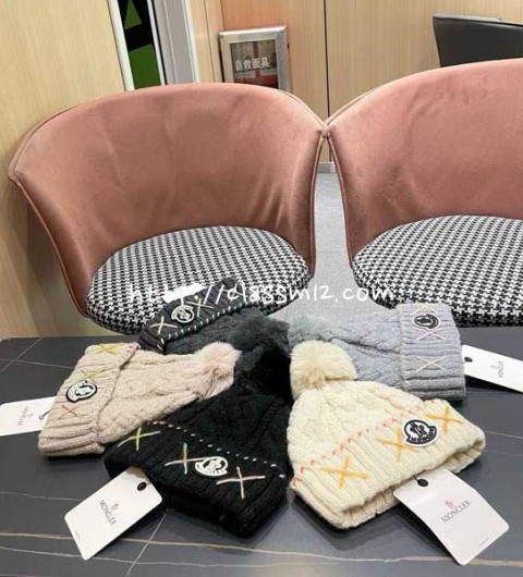 몽클레어 25 한정판 비니 모자 D3526