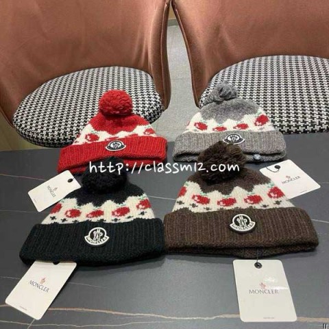 몽클레어 25 한정판 비니 모자 D3531