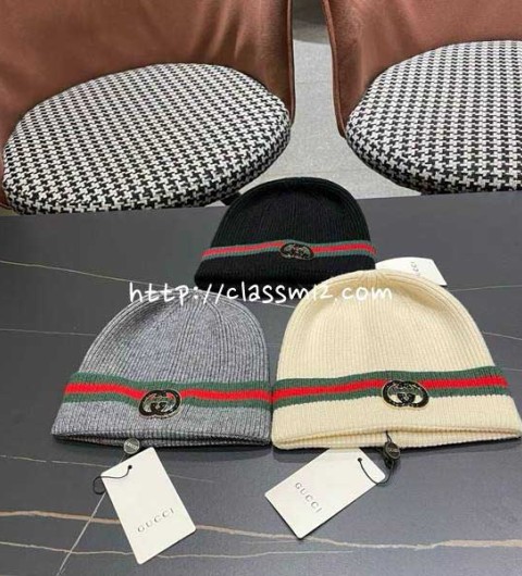 구찌 25 한정판 양털 비니 모자 D3532