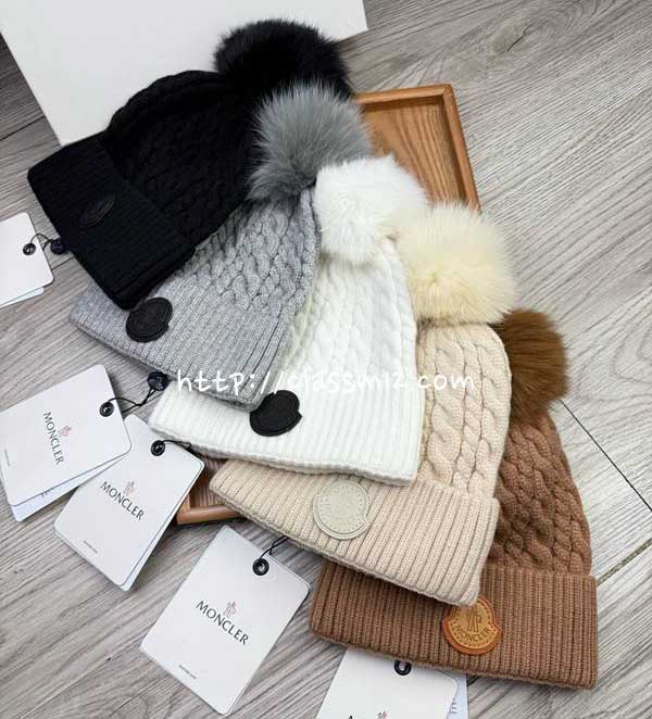 몽클레어 25 한정판 비니 모자 D3550