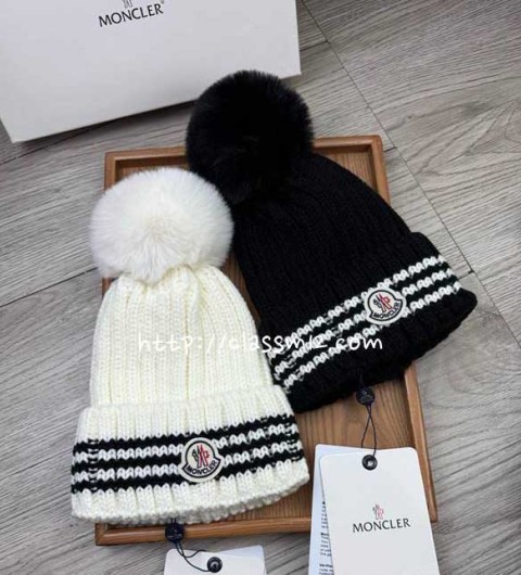 몽클레어 25 한정판 비니 모자 D3552