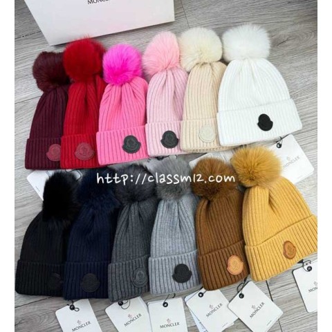 몽클레어 25 한정판 비니 모자 D3553