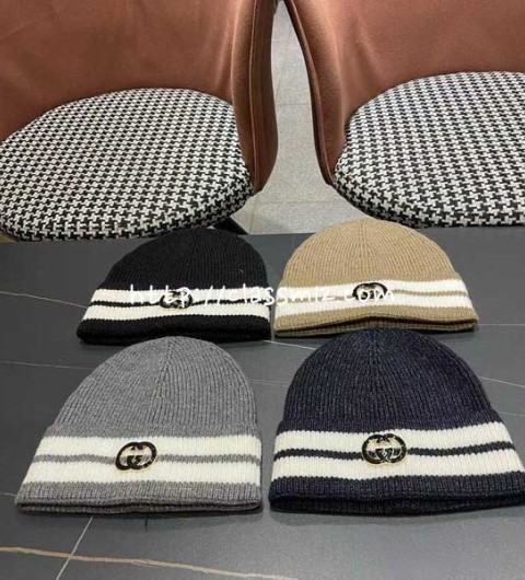 구찌 25 한정판 양털 비니 모자 D3557