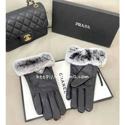 프라다 25 한정판 여성 장갑 D3566