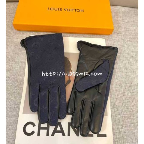 루이비통 25 한정판 양가죽 램스킨 장갑 D3570