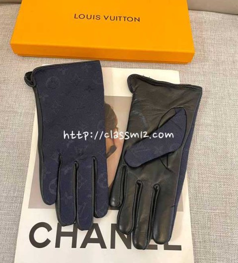 루이비통 25 한정판 양가죽 램스킨 장갑 D3570