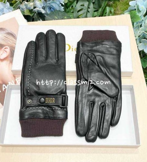 디올 25 한정판 여성 양가죽 램스킨 장갑 D3578