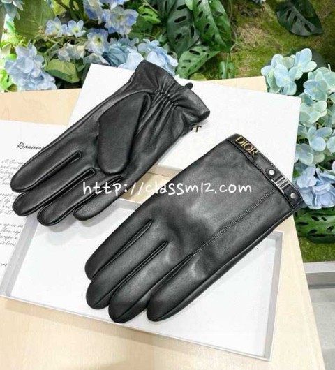 디올 25 한정판 양가죽 램스킨 장갑 D3580