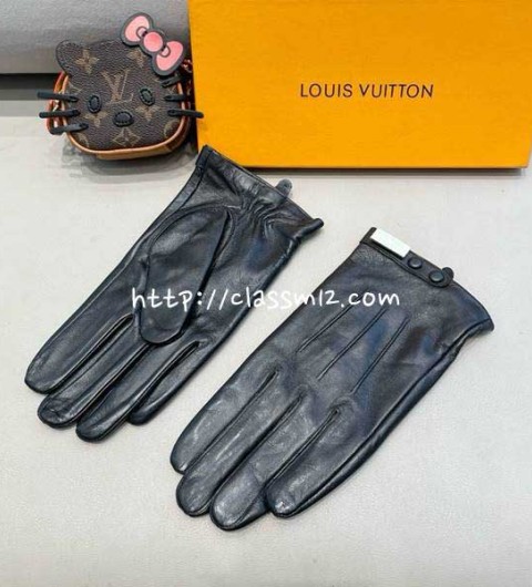 프라다 25 한정판 남여공용 양가죽 램스킨 장갑 D3591