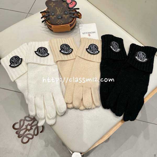 몽클레어 25 한정판 양털 니트 장갑 D3597