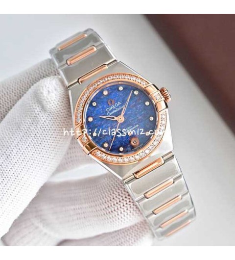 오메가 25 한정판 316L 오토매틱 시계 W184