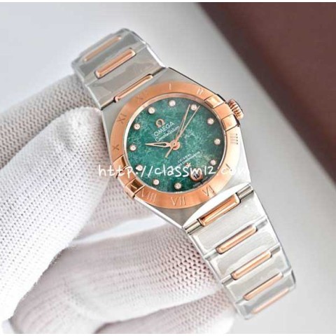 오메가 25 한정판 316L 오토매틱 시계 W185