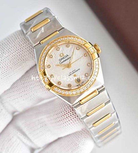 오메가 25 한정판 316L 오토매틱 시계 W186