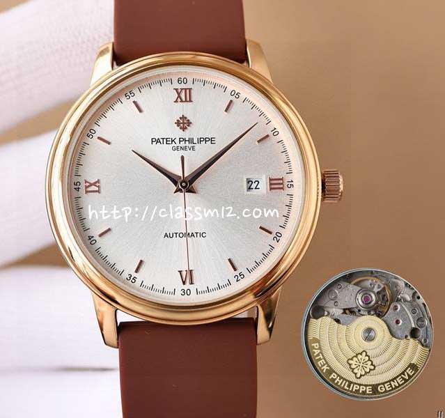 파텍필립 25 한정판 8215 오토매틱 시계 W188