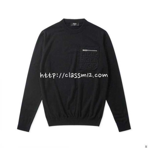 펜디 25 한정판 양털 긴팔 니트 A14000