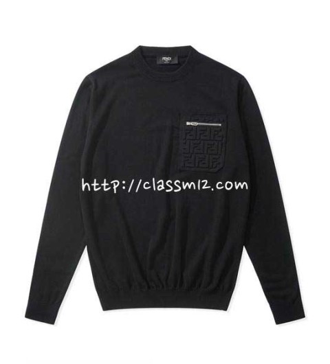 펜디 25 한정판 양털 긴팔 니트 A14000