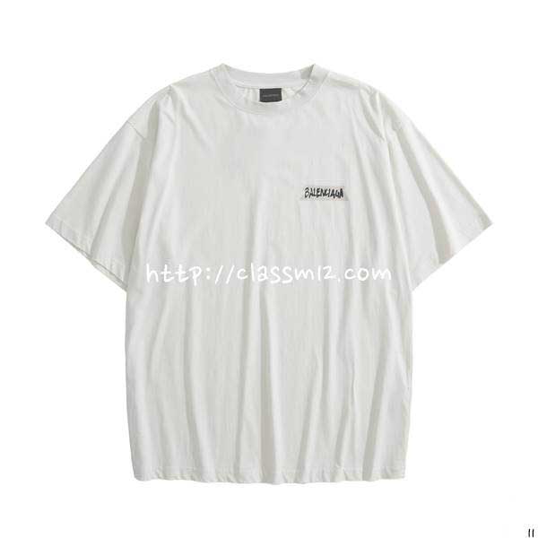 발렌시아가 25 한정판 반팔 티셔츠 A14010