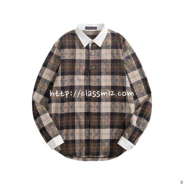 루이비통 25 한정판 긴팔 셔츠 A14016