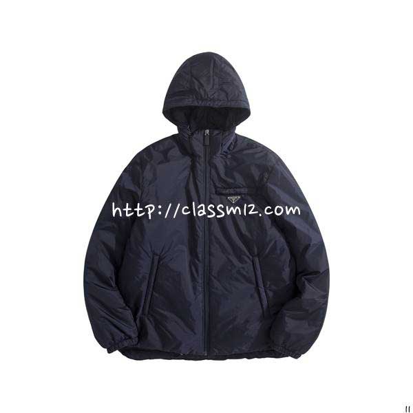 프라다 25 한정판 긴팔 후드 패딩 자켓 A14020