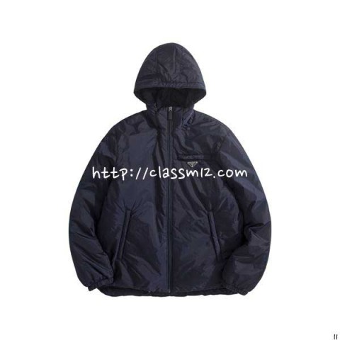 프라다 25 한정판 긴팔 후드 패딩 자켓 A14020